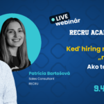 RECRU Academy #12: Když hiring manažer „nestíhá“