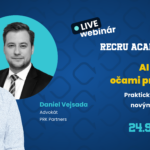 RECRU Academy #15: AI Act v HR očami právnika