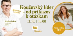 Webinár: Koučovský líder – od príkazov k otázkam
